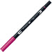 Tombow Rubin Red Dual Brush Pen Set 6 Pieces - AB-T755-Kiichin - The #1 Place for Japanese Goods in Your Hand!