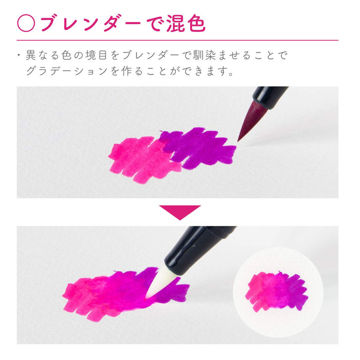 Tombow 双头毛笔 10 色套装 Bright Art Collection AB-T10Cbr