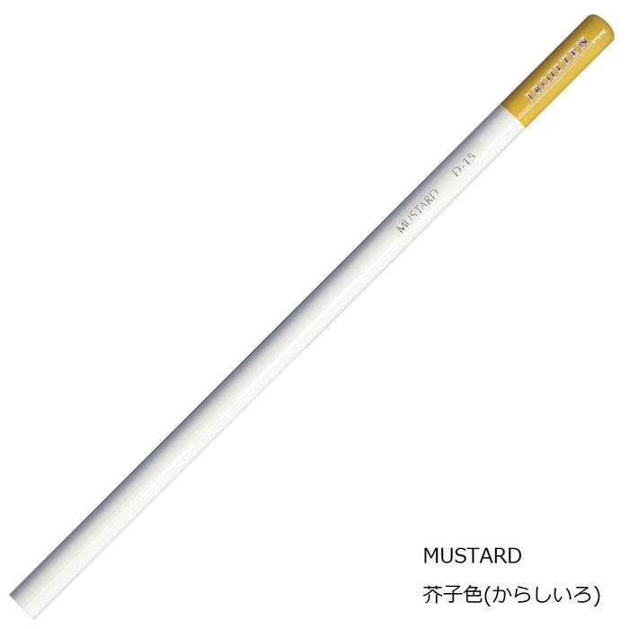 Tombow Mustard Color Colored Pencil 6-Pack Single Ci-Rd15-6P-Kiichin - The #1 Place for Japanese Goods in Your Hand!