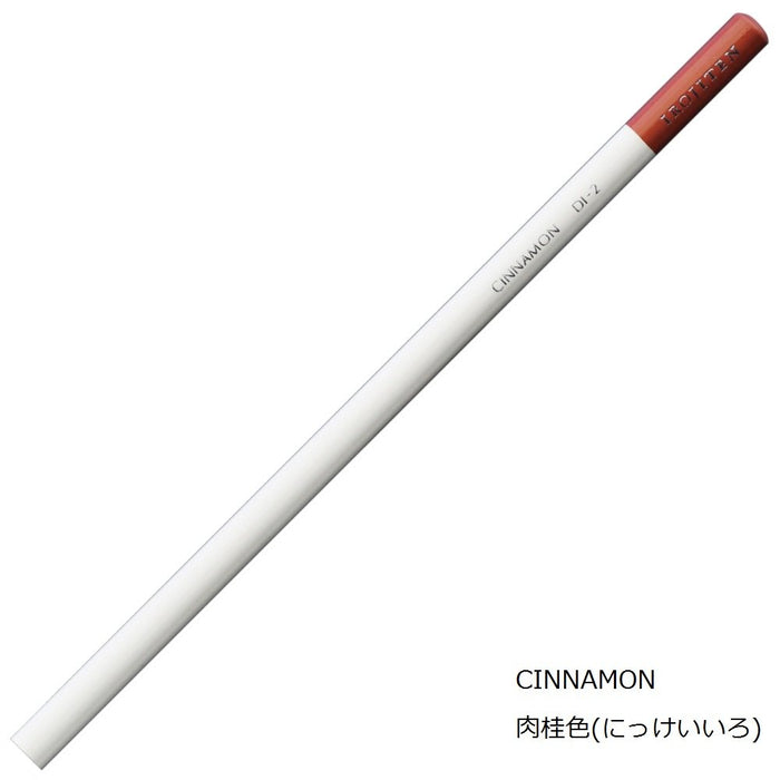 Tombow Cinnamon Color Colored Pencil Dictionary - Pack of 6 Pieces-Kiichin - The #1 Place for Japanese Goods in Your Hand!