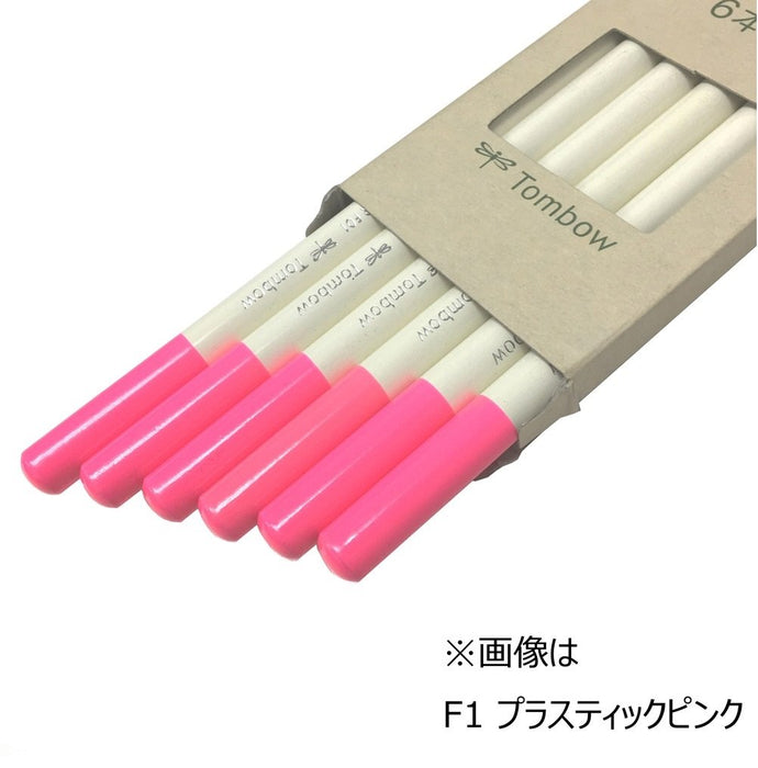 Tombow Hyacinth 彩色铅笔 - 6 支单色 Ci-Rp19-6P 套装