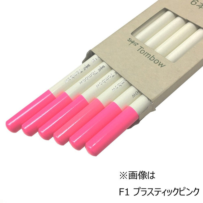 Tombow Sakura Shell Colored Pencil Dictionary Single Color 6 Pieces