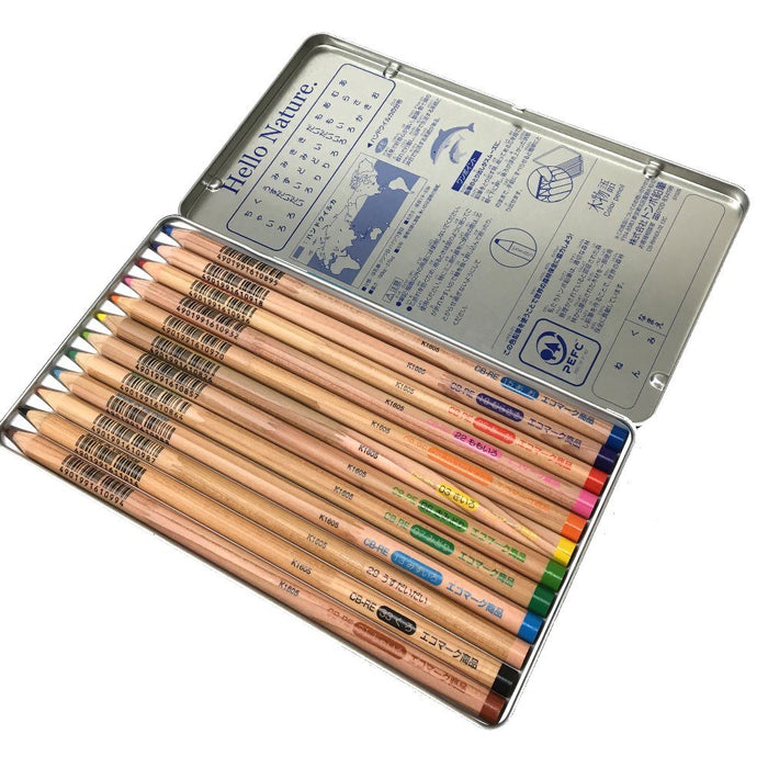 Tombow Hello Nature Red Panda 12-Color Set Colored Pencil CB-RHNDL0212C