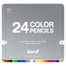 Tombow Ippo! 24 Count Natural Colored Pencils in Slide Can-Kiichin - The #1 Place for Japanese Goods in Your Hand!