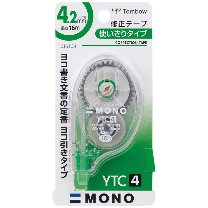 Tombow Mono Mono Ytc 修正带 4.2 毫米 - Tombow 高效编辑