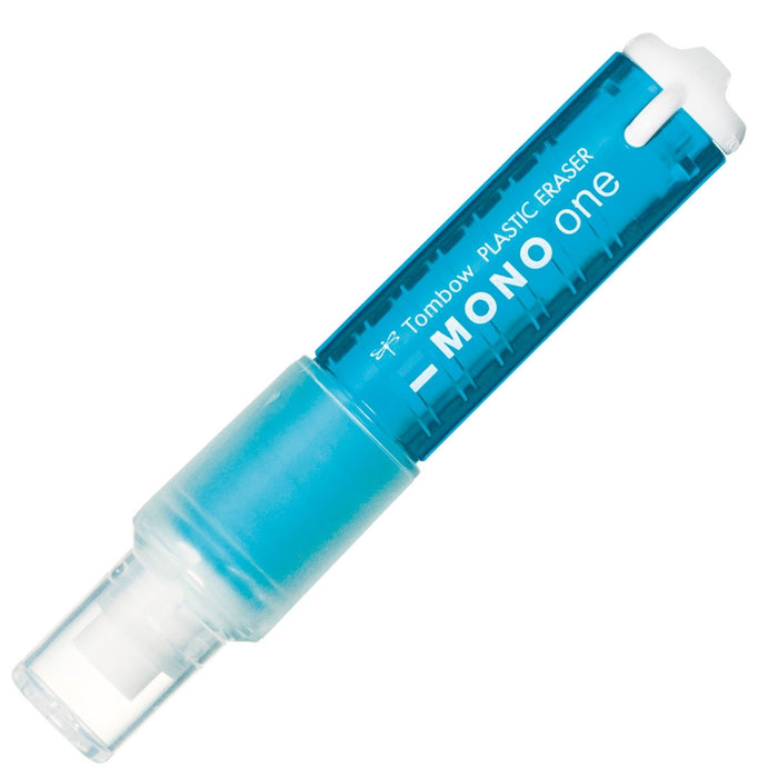 Tombow Mono One 蓝色橡皮擦 10 件套 - EH-SSM40-10P