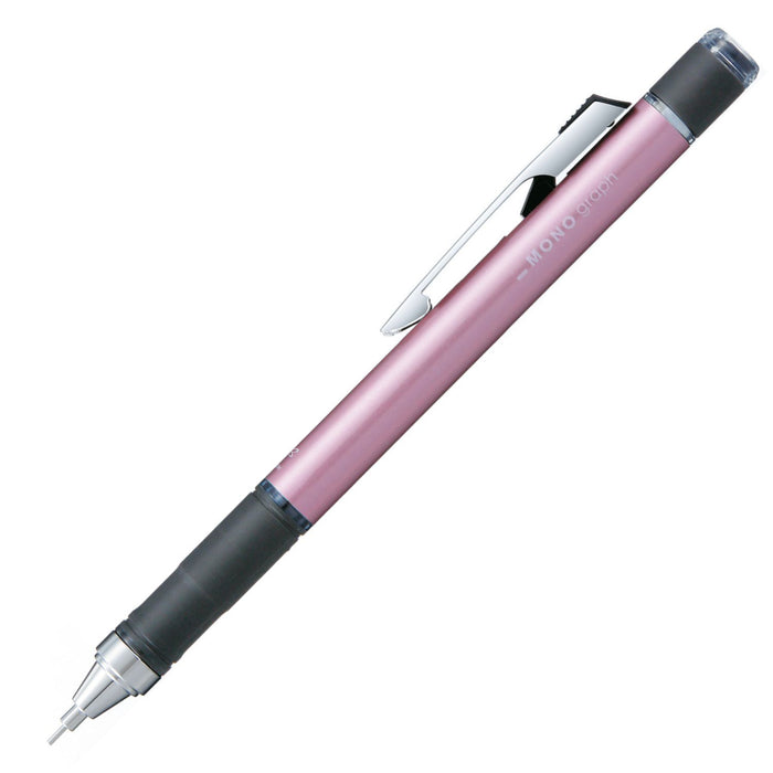 Tombow Mono Monograph Pink Mechanical Pencil with Rubber Grip