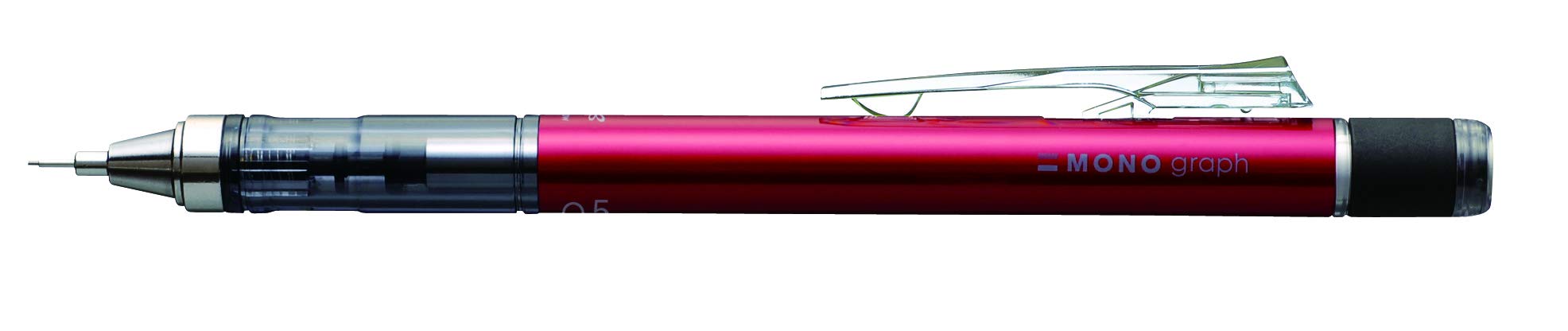 Tombow Monograph Mechanical Pencil 0.5mm Red DPA-132C