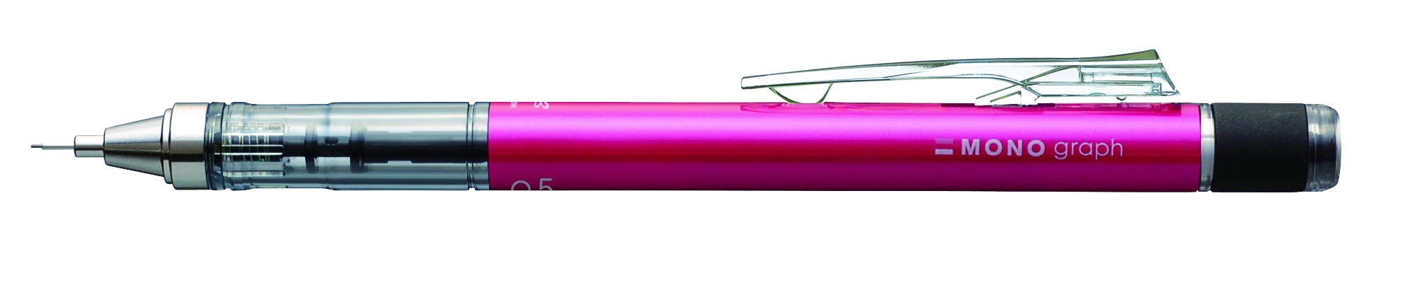 Tombow Monograph Mechanical Pencil 0.5 Pink - High Precision Writing Tool