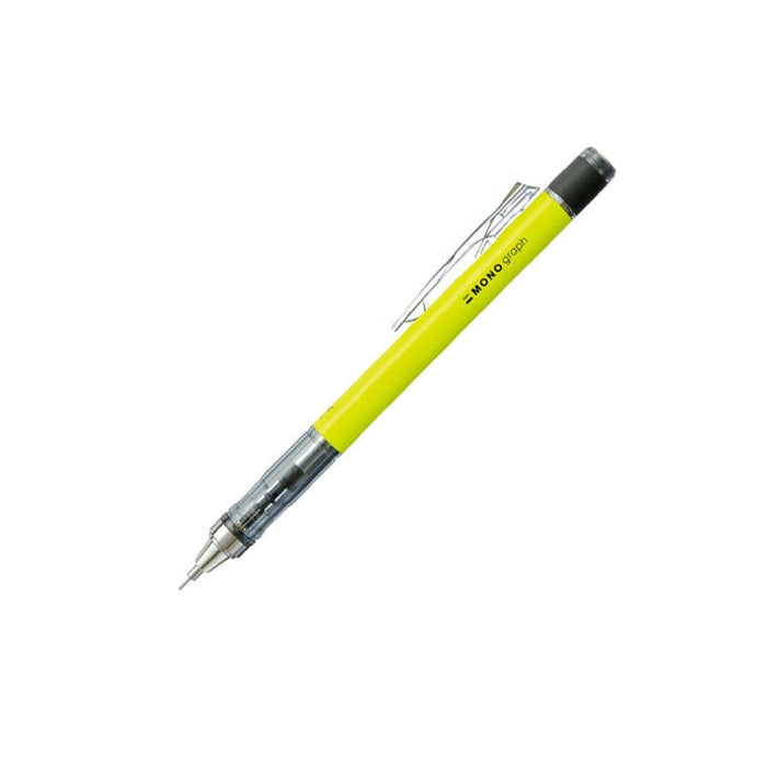 Tombow Monograph 自動鉛筆 0.5mm 霓虹黃 - DPA-134C