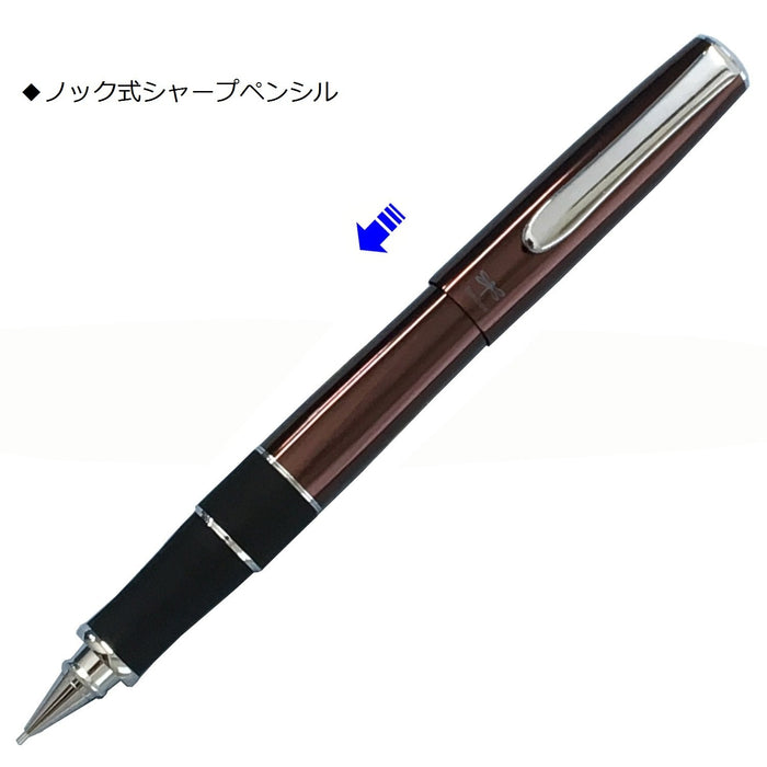 Tombow Zoom 505Sha 自动铅笔 0.5mm 棕色 - Tombow SH-2000CZA55