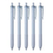 Tombow Monograph Light Ballpoint Pen 0.5mm Black Ink Smoky Blue Shaft 5 Pack-Kiichin - The #1 Place for Japanese Goods in Your Hand!