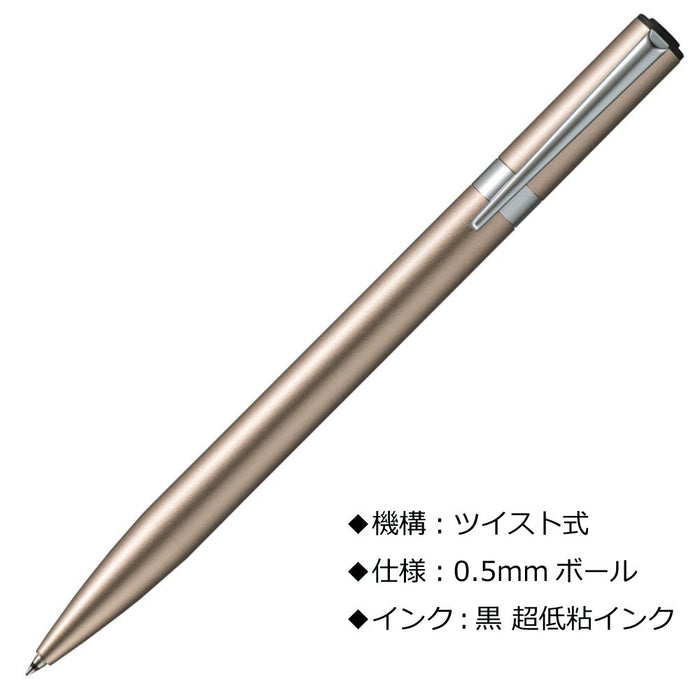 Tombow Zoom L105 香檳金原子筆 0.5 油性墨水