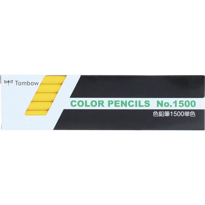 Tombow 1500-03 Colored Pencils Vibrant Yellow Shade Pack of 12