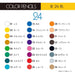 Tombow Colored Pencils NQ Set of 24 Diverse Shades CB-NQ24C-Kiichin - The #1 Place for Japanese Goods in Your Hand!