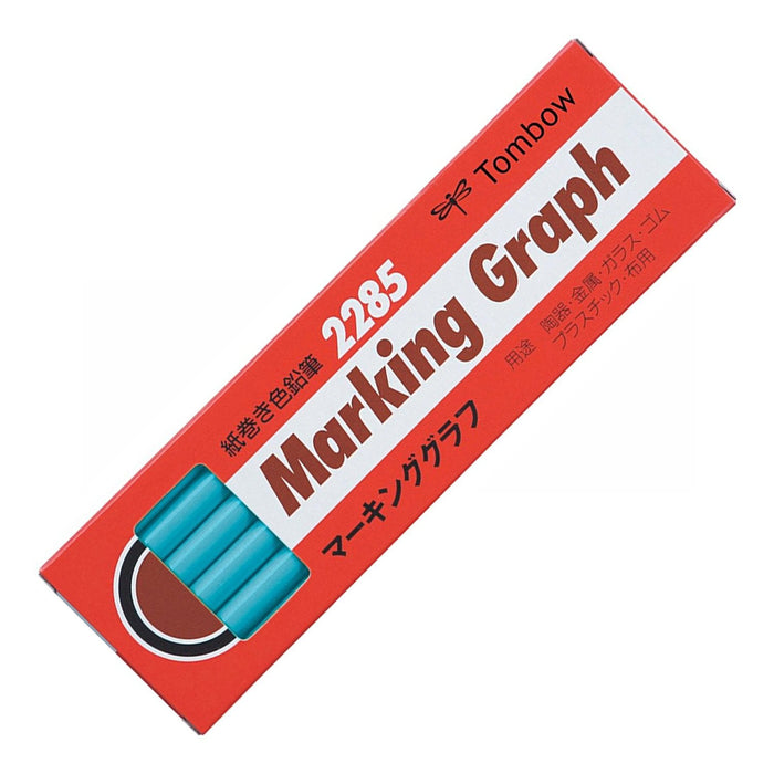 Tombow Light Blue Colored Pencil Set Graph Marking 1 Dozen - 2285-13-Kiichin - The #1 Place for Japanese Goods in Your Hand!