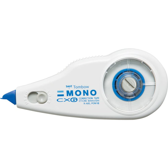 Tombow Mono CX 6mm Pencil Correction Tape CT-CX6 Pack of 5