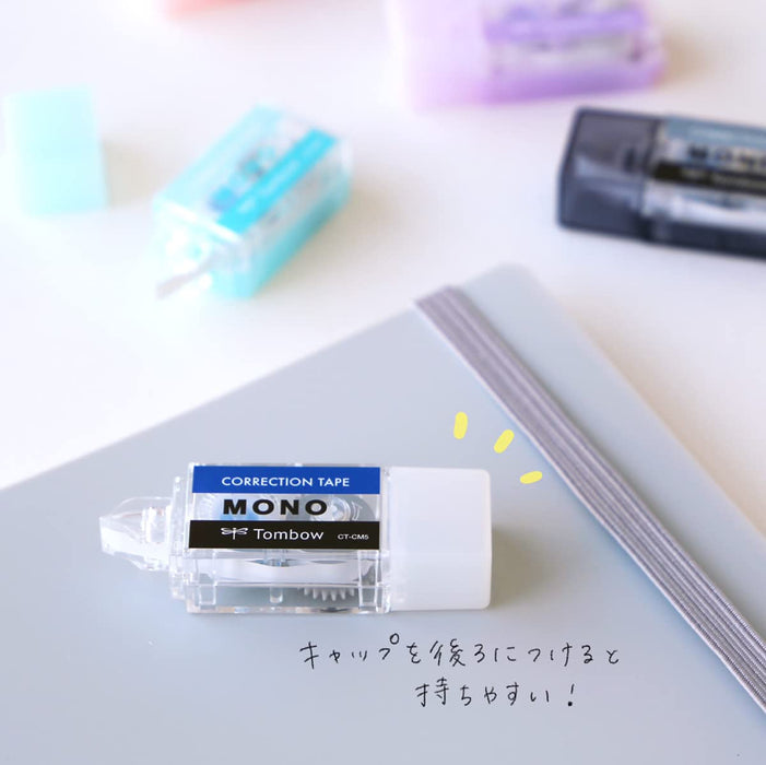 Tombow Mono Pocket Correction Tape 5mm 3-Pack Assorted Blue & Purple - Kcc-321X-Kiichin - The #1 Place for Japanese Goods in Your Hand!