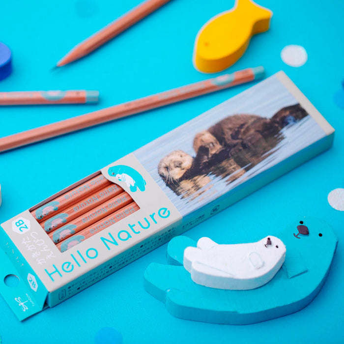 Tombow 2B Hello Nature Sea Otter Drawing Pencil - Art Essential by Tombow