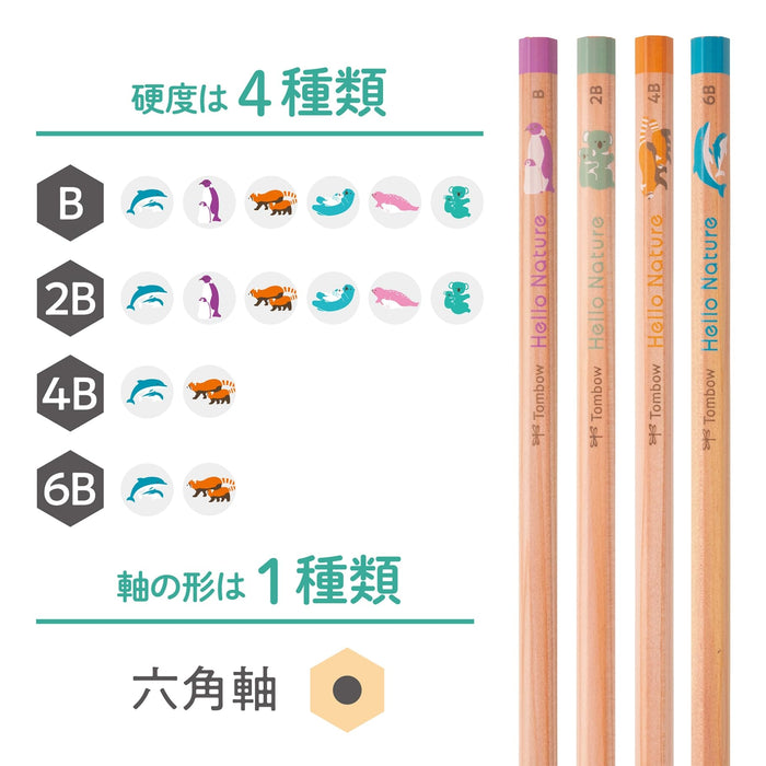 Tombow 2B Hello Nature Sea Otter Drawing Pencil - Art Essential by Tombow