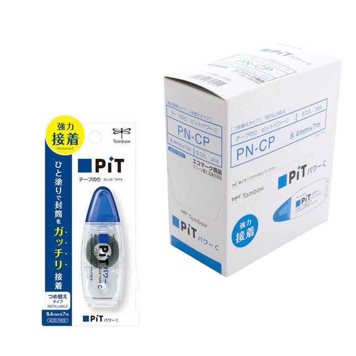 Tombow Pn-Cp-5P Pit Power C 铅笔胶带 - 5 件装