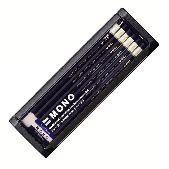 Tombow Mono 3B Pencil Set - High-Quality Lead Pack of 12