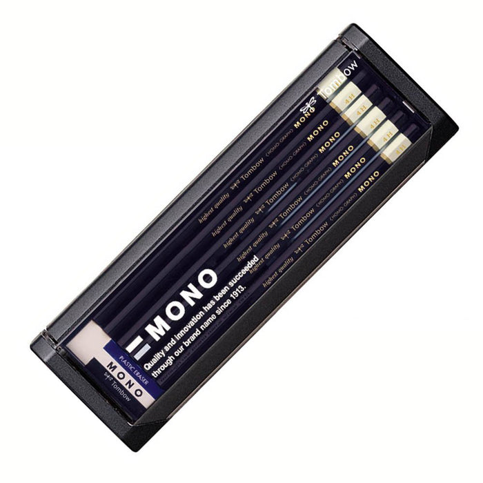 Tombow Mono Pencil Set 4H Hardness Pack of 12