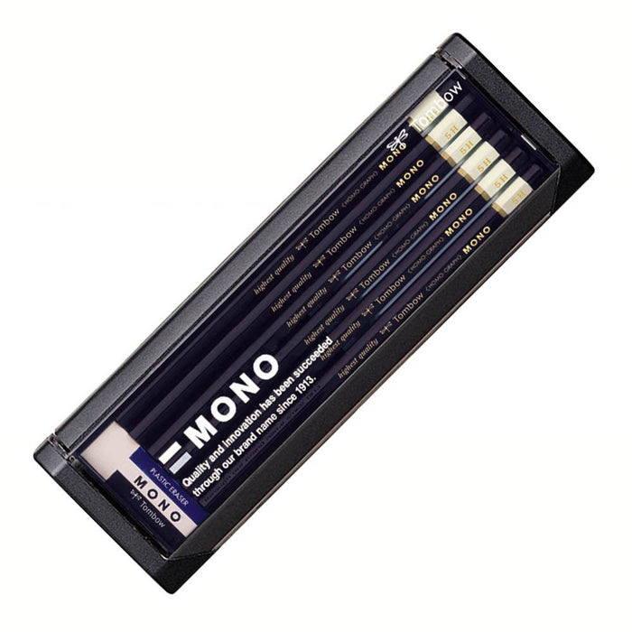 Tombow Mono 5H Pencil Set Pack of 12 High-Quality Drawing Pencils