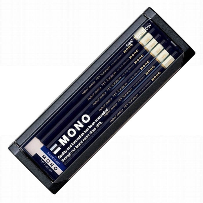 Tombow Mono HB Pencil - High-Quality Long-Lasting Pack of 12