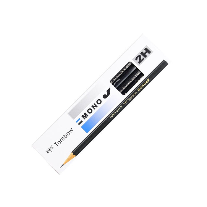 Tombow Mono J 2H Quality Pencils Reliable Graphite - Pack of 12