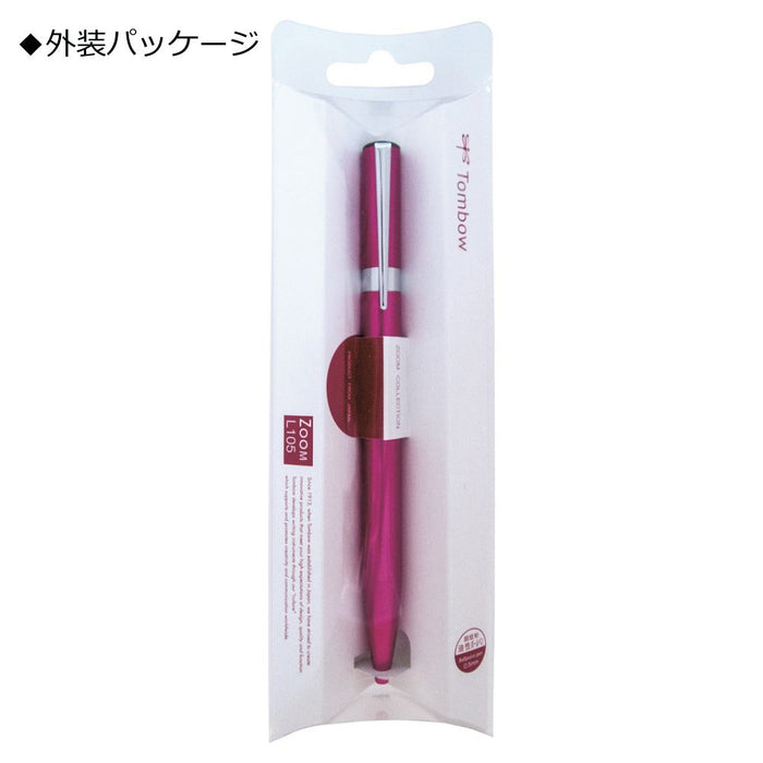 Tombow Zoom L105 油性原子筆 0.5 毫米粉紅色 - 優質 Tombow 鉛筆