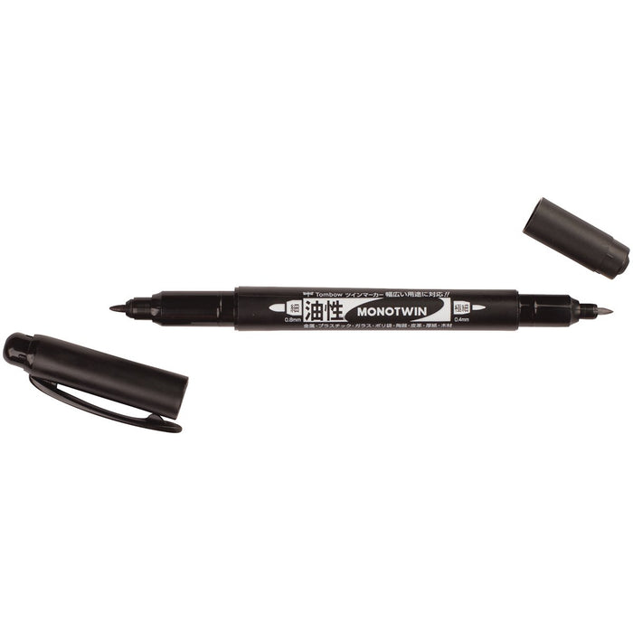 Tombow Mono Twin Signature Pen Extra Fine E Black Oil-Based Pencil Os-Tme33