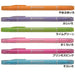 Tombow Water-Based Signature Pen Play Color K Set 6 Colors Pack - Gcf-611B-Kiichin - The #1 Place for Japanese Goods in Your Hand!