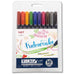 Tombow Fudenosuke Water-Based Signature Pen 10-Color Set Well Tailored-Kiichin - The #1 Place for Japanese Goods in Your Hand!