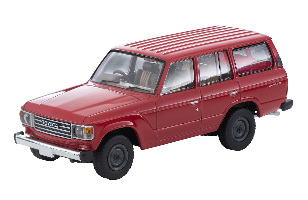 Tomytec Red Toyota Land Cruiser 60 Standard Van 1/64 - Lv-N279B Tomica Vintage Neo