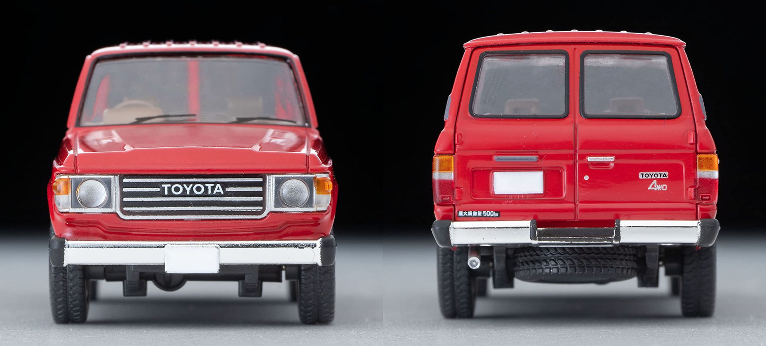 Tomytec Red Toyota Land Cruiser 60 Standard Van 1/64 - Lv-N279B Tomica Vintage Neo