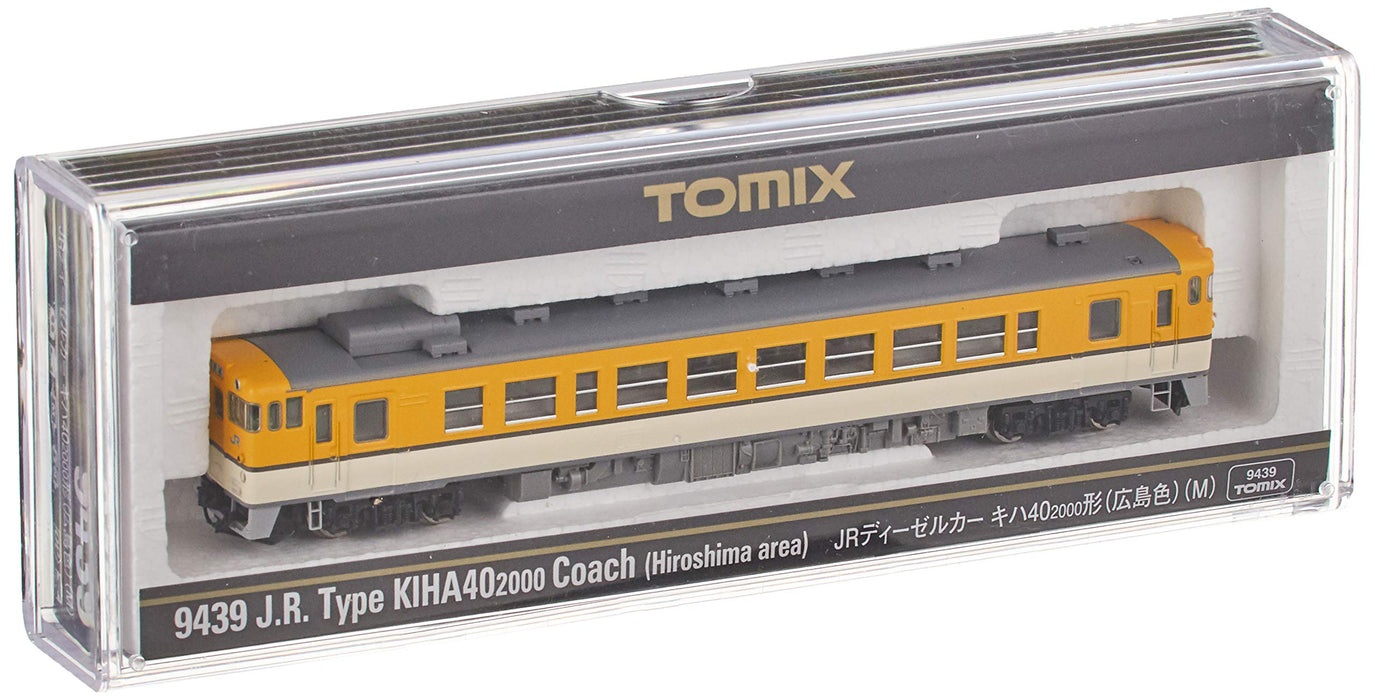 Tomytec Tomix N Gauge Kiha 40 Type 2000 Hiroshima M 9439 Diesel Railway Model Car-Kiichin - The #1 Place for Japanese Goods in Your Hand!