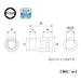 Top Kogyo 8mm Impact Socket Hex 4-Minute Drive 38mm Length Made in Japan-Kiichin - The #1 Place for Japanese Goods in Your Hand!