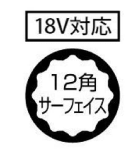Top Kogyo 17mm 12-Sided Long Socket Bit for Electric Drills Japan Made-Kiichin - The #1 Place for Japanese Goods in Your Hand!