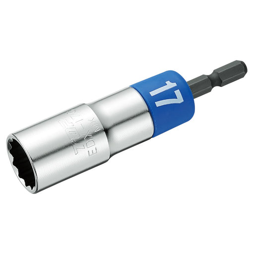 Top Kogyo Alpha Scaffolding Clamp Socket 17mm 12-Sided Drill Adapter-Kiichin - The #1 Place for Japanese Goods in Your Hand!