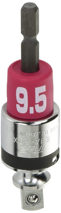 Top Kogyo Alpha Universal Socket Adapter 3/8 Swivel 30° Made in Japan-Kiichin - The #1 Place for Japanese Goods in Your Hand!