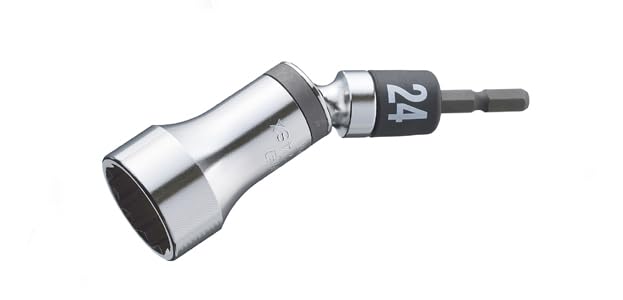 Top Kogyo Alpha Universal 24mm Swivel Socket for Drills and Plumbing-Kiichin - The #1 Place for Japanese Goods in Your Hand!