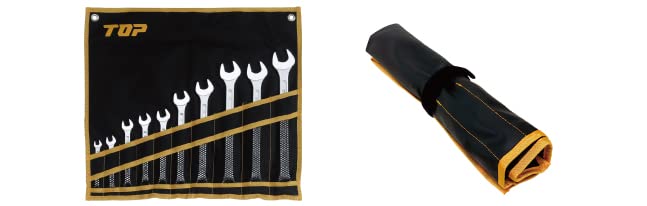 Top Kogyo Combination Wrench Set 8-24mm 12-Sided Forged with Bag 10-Piece-Kiichin - The #1 Place for Japanese Goods in Your Hand!