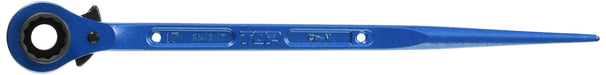 Top Kogyo Long Socket Ratchet Wrench 13x17mm Blue Scaffolding Tool Japan Made-Kiichin - The #1 Place for Japanese Goods in Your Hand!
