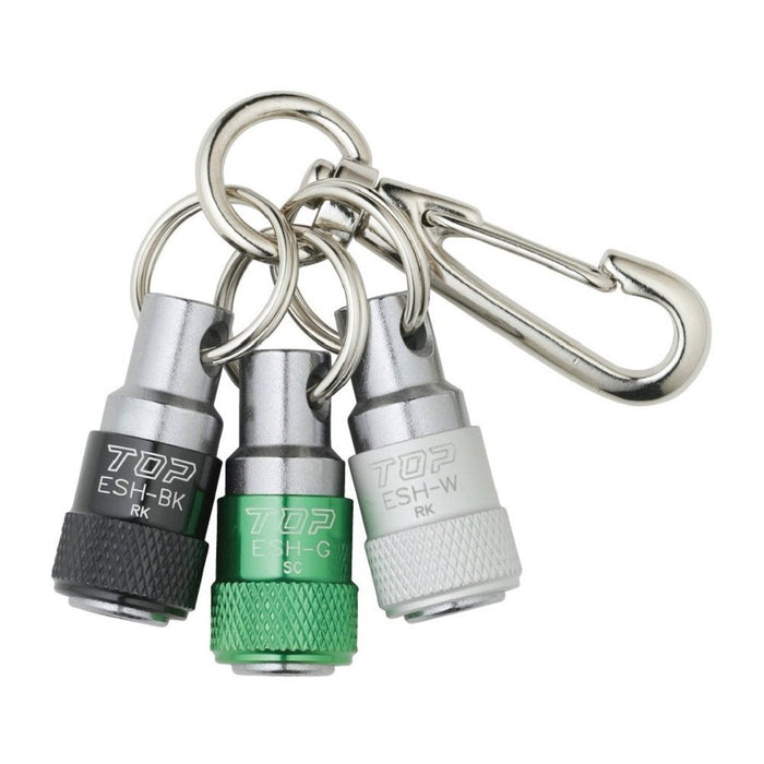 Top Kogyo Socket Holder 3-Color Set Portable Lightweight Bit Holder-Kiichin - The #1 Place for Japanese Goods in Your Hand!