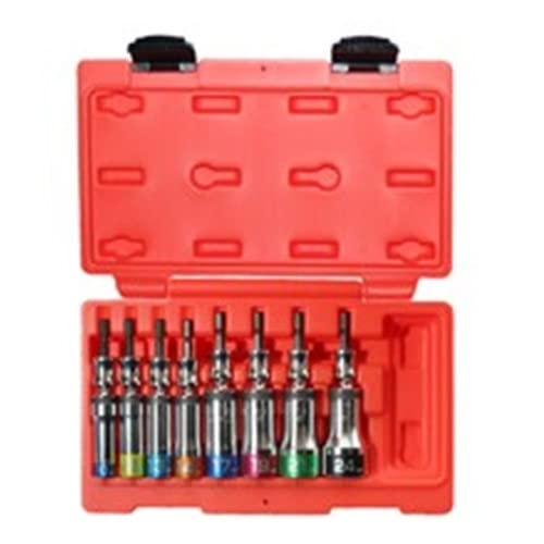 Top Kogyo Universal Socket Set 8pc 10-24mm with Swivel Case Included-Kiichin - The #1 Place for Japanese Goods in Your Hand!