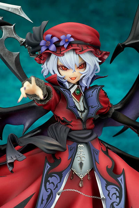 Quesq Touhou Remilia Scarlet Crimson Castle Legend 1/8 Figure Extra Color Blood Moon