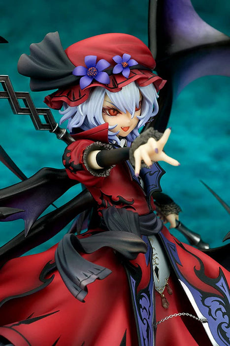 Quesq Touhou Remilia Scarlet Crimson Castle Legend 1/8 Figure Extra Color Blood Moon