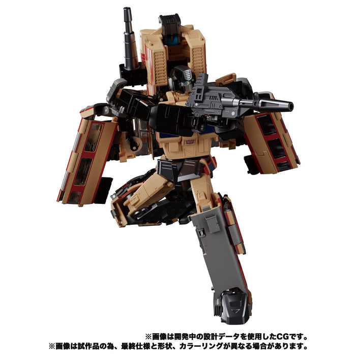 Takara Tomy 变形金刚杰作 G 系列 MPG-05 火车机器人 Seizan 玩具