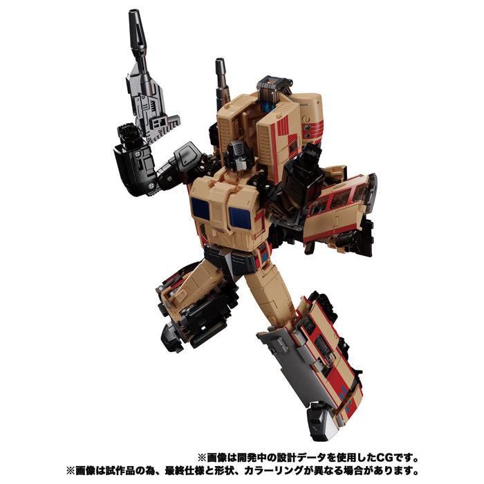 Takara Tomy 变形金刚杰作 G 系列 MPG-05 火车机器人 Seizan 玩具